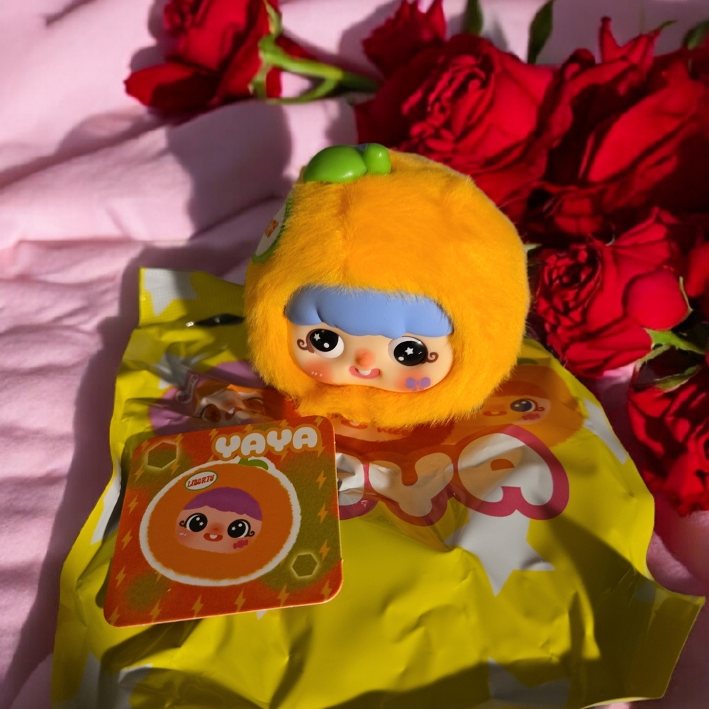 Yaya Orange Liberty Fruit Plushy Keychain- Confirmed